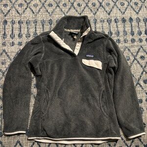 Patagonia Charcoal Fleece Jacket